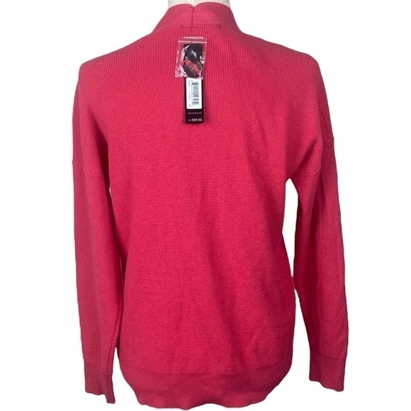 NWT Cyrus pink cardigan mauve pink size XS grampacore grandmacore - Picture 2 of 7